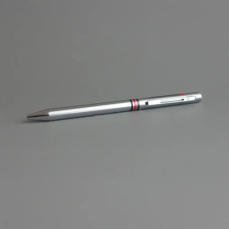 Japan Uni 2-in-1 Kugelschreiber Mitsubishi SE-1000 Minimalistischer Metallstab Schwarz/Rot Mehrfarbige Stifte Original Luxus Schreibwaren Geschenk – Detail 6