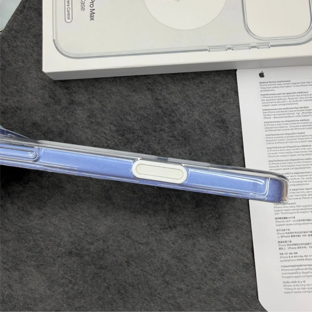 Official Clear For Apple Magsafe Magnetic Attachment Animation Phone Case For iPhone 18 Pro 18 Pro Max Acrylic Cover With Logo view 4