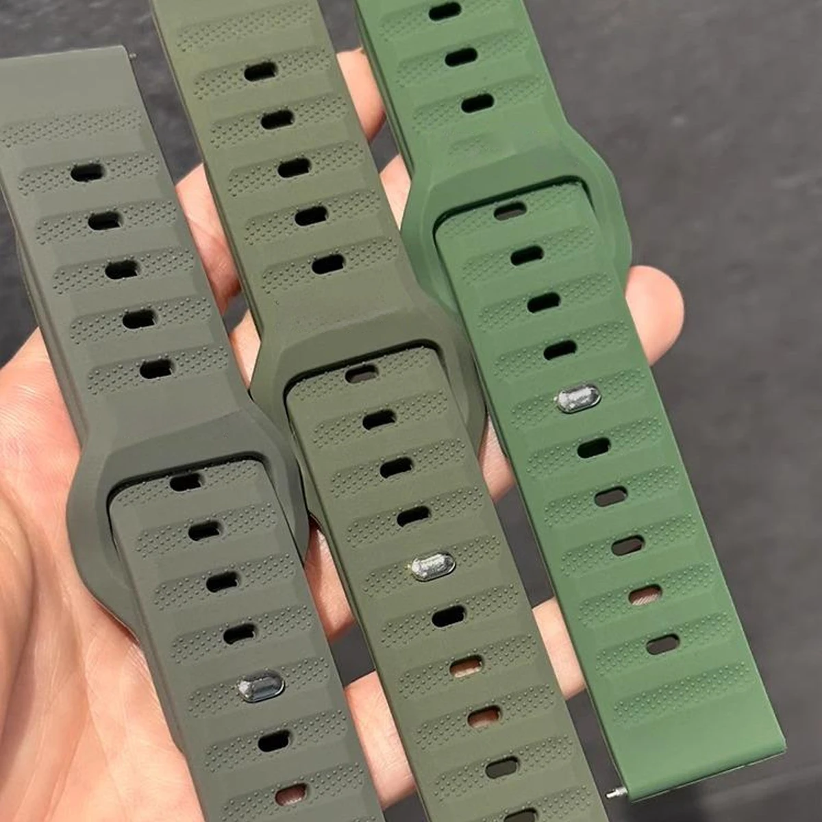 Silikonarmband + Schutzhülle für Xiaomi Redmi Watch 5 Active/5 Lite, vollständiger Bildschirm, TPU-Softshell und atmungsaktives Sportarmband