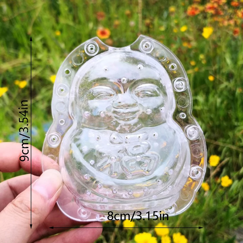 Garden Vegetables Fruits Pear Peach Growth Forming Mold Plastic Buddha-shaped Mould Shaping Tool