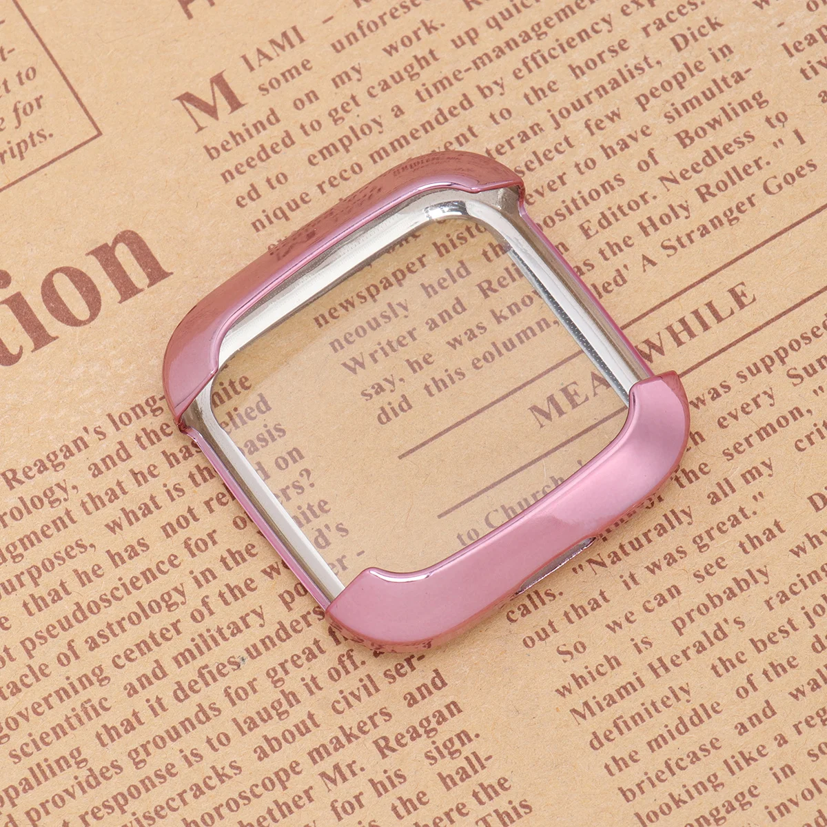 

Watch Protective Frame Cover Premium Tpu Anti-Scratch Drop Protection Case Fit Purple Stylish Smart Watch Case