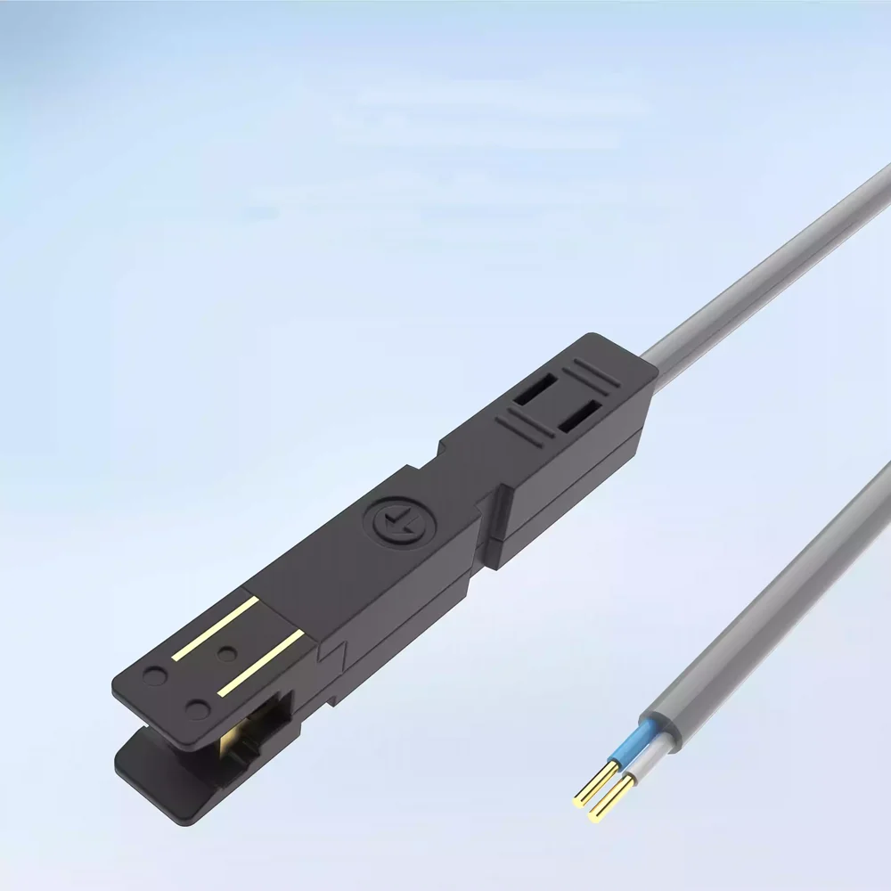 RJ11 telephone to 2 core duckbill jumper RJ45 network connector to 1 pair duckbill test cable 110 voice patch panel KRONE module