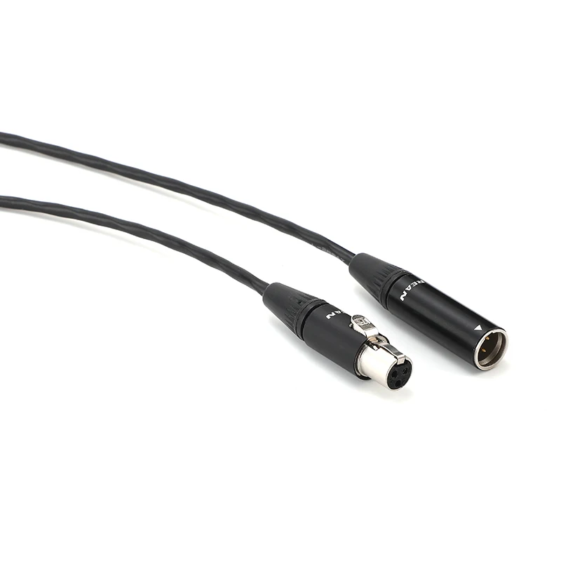 CANARE L-2B2AT Neutrik Mini XLR Microphone Cable XLR 6.35 mm TRS to Mini XLR Line Gold Plated 3 Pin XLR Audio Extension Cord