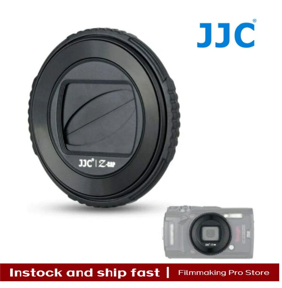 JJC Olympus LB-T01 cubierta de soporte de tapa de lente para Olympus TG7 TG6 TG5 TG4 TG3 TG2 TG1 accesorios protectores de lente