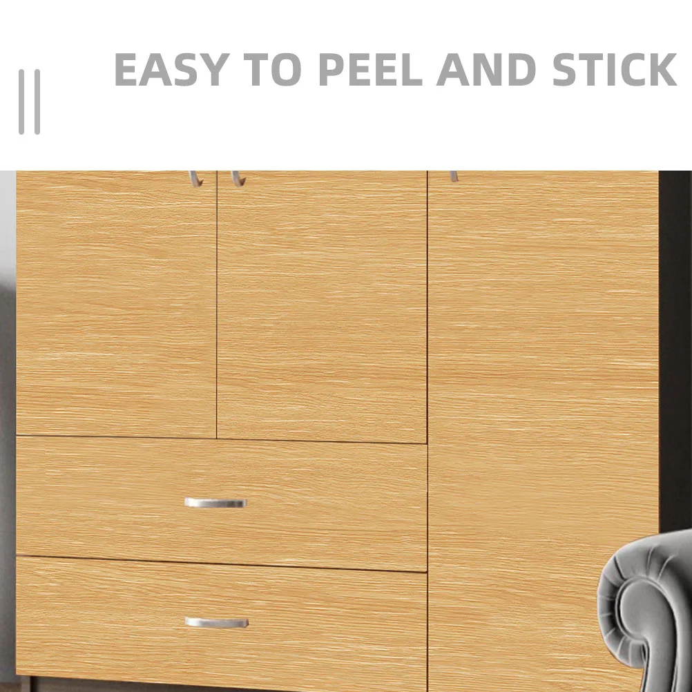 

Waterproof PVC Floor Sticker Peel and Stick Wood Grain Design for Living Room Bedroom Kitchen Easy to Apply Removable Tiles