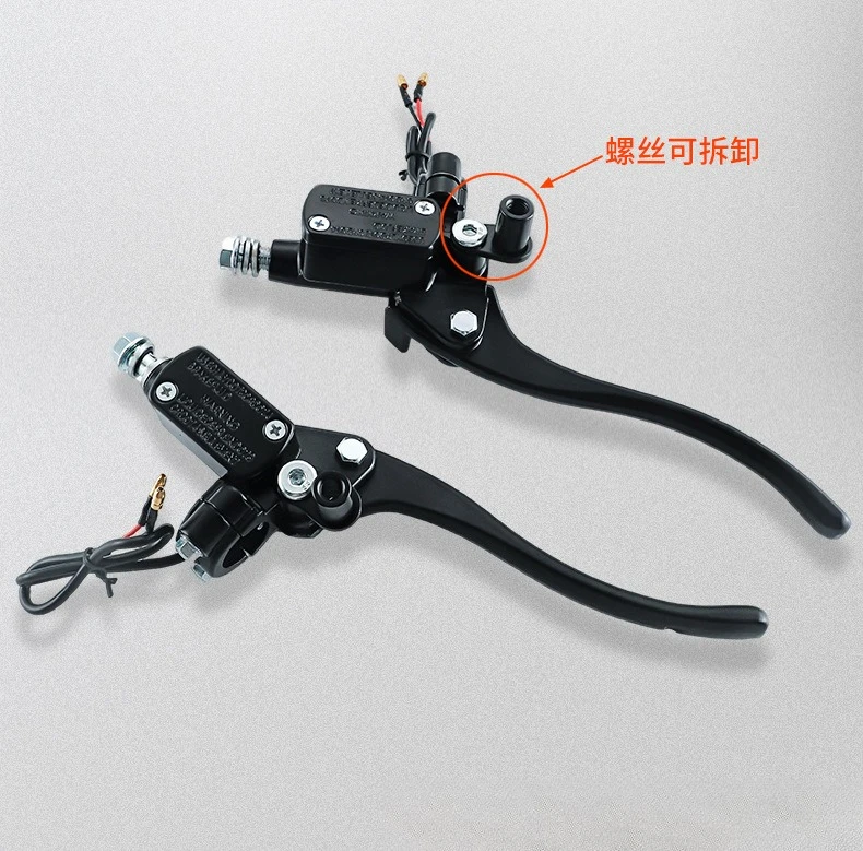 Accessories FactoryMotorcycle Spare Parts, Electric Vehicle Hydraulic Brake Caliper with Mirror Holder