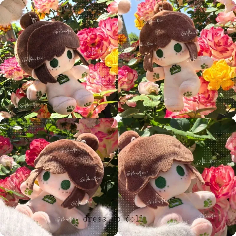 

Plush Stuffed Toy Plushie Anime Identity ⅤGardener Emma Woods Cotton Doll Body With Skeleton Handsome 20CM Change Clothes