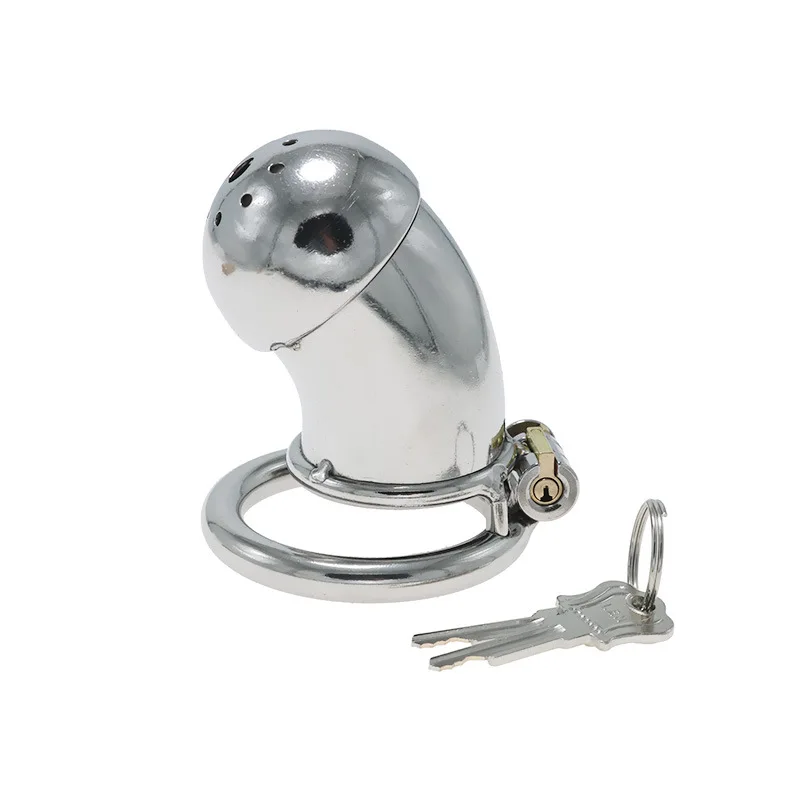 Metal Cock Cage Male Chastity Device Cbt BDSM Cockring penis plug urethral catheter dilator Chastity Cage adult Sex Toys For Men 2