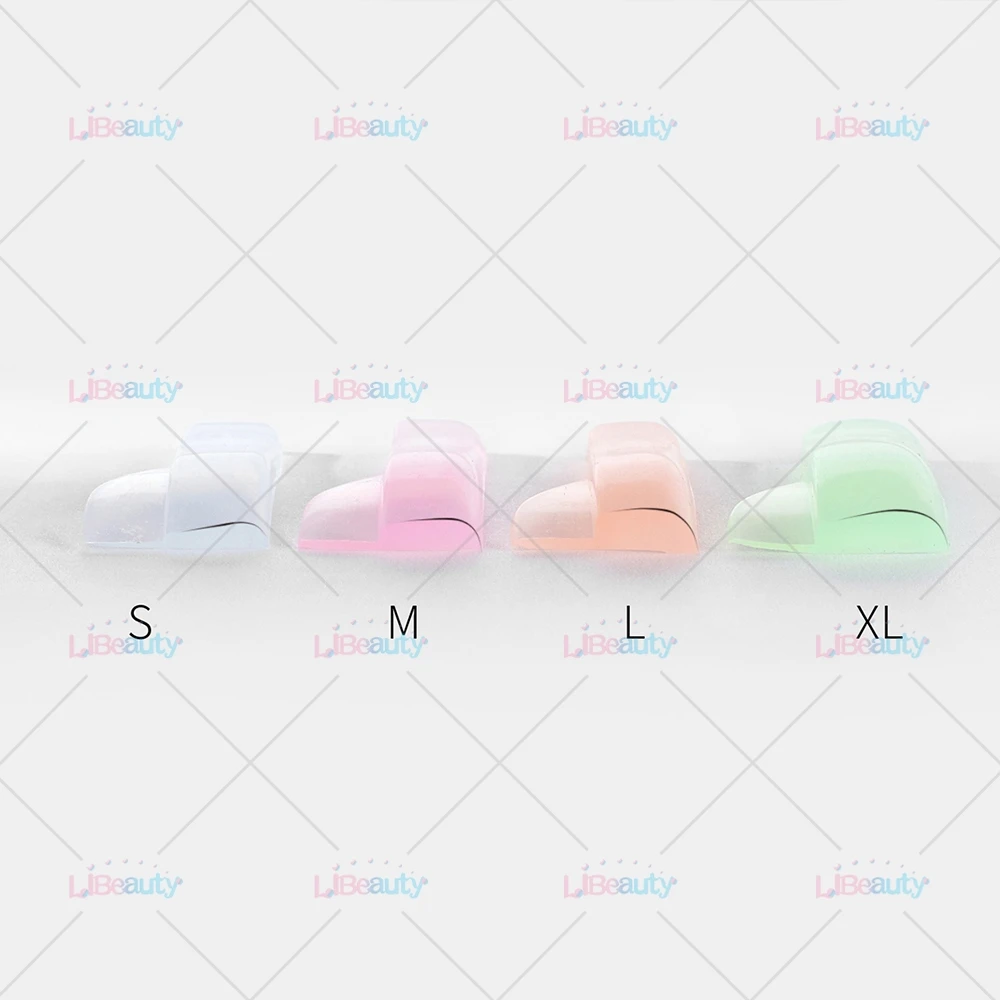 4 Paar Gelei Wimper Permanent Pad Kleurrijke Herbruikbare Valse Oog Permanent Pads Wimper Krultang Accessoires Applicator Make-Up Tools