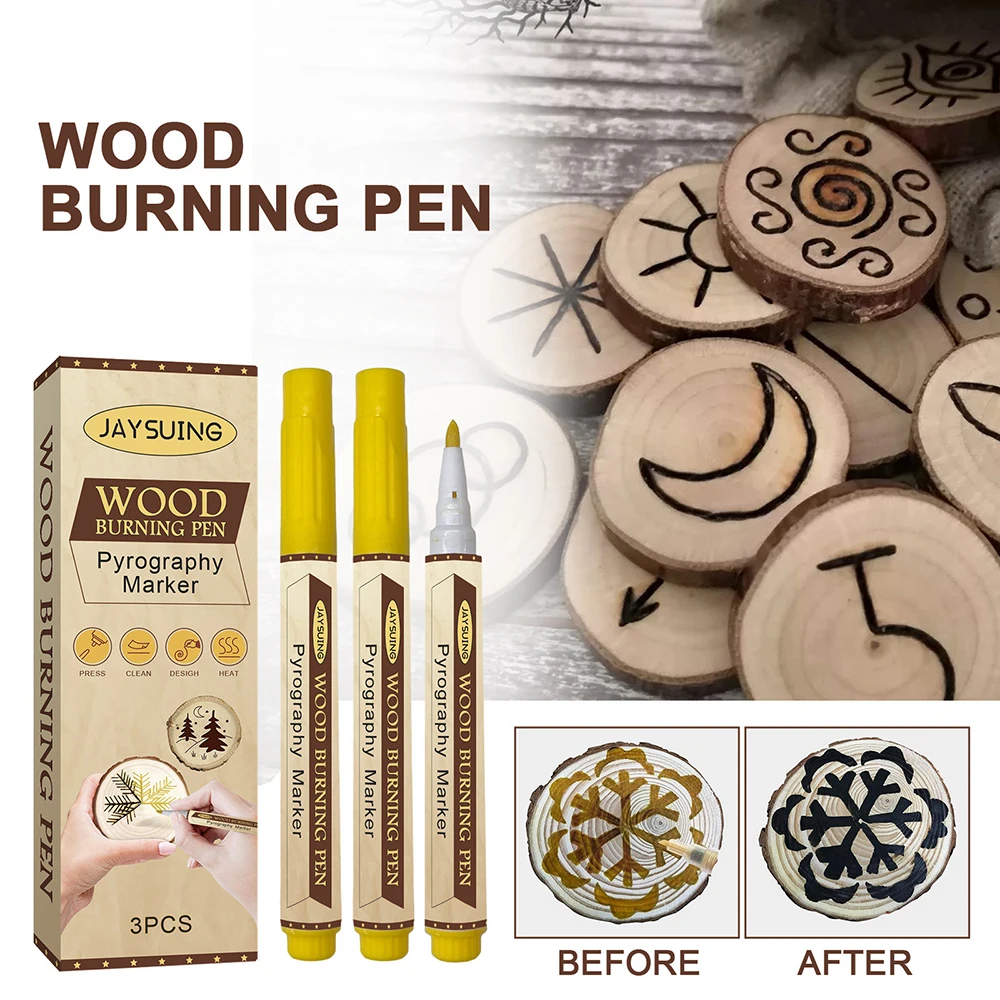 

Children Wood Burning Pen Set DIY Personalized Wood Painting Pen For Indoors