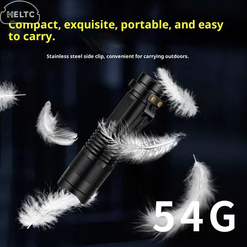 1Pcs Portable LED Camping Lamps Waterproof Tactical Flashlights 3-Mode Handheld Powerful LED Torch Light Lanterns Self Defense