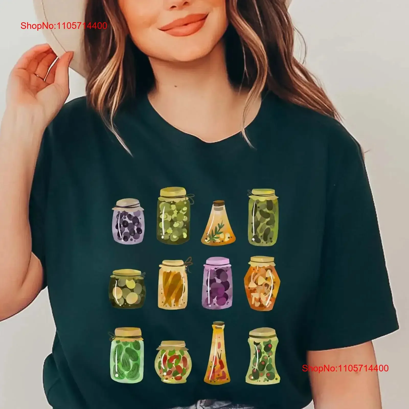 Pickle T Shirt Pickling Cottagecore Clothes Cottage Core Clothing Homestead Gardening Fermentation Farming Permaculture Stylish