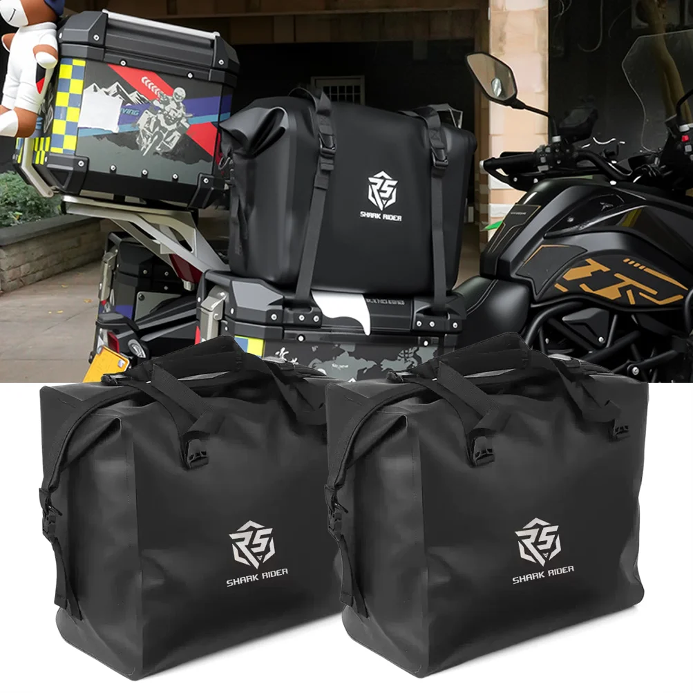 

Motorcycle Black Luggage Side Case Inner Bag For BMW R1300GS ADVENTURE R 1300 GS Adventure 1300GSA Aluminium Top Case Bags