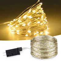 50M 100M LED String Lights Copper Wire Fairy Lights Festoon Garland for Outdoor Home Christma Tree Wedding Party Decor 110V Gift