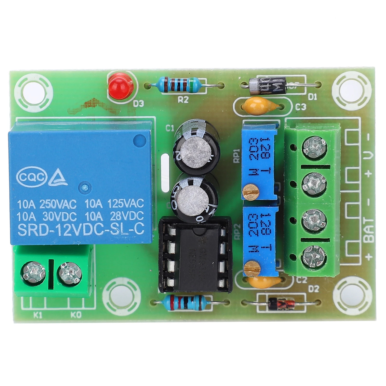 

Battery Charging Control Module 12V Power Supply Board Overcharge Prevention Panel XH-M601
