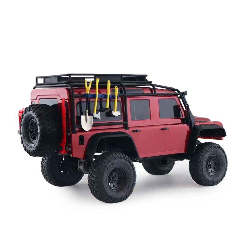 

1/10 RC Car Body Decoration Tool Kits with Shovel/Hammer/Hoe/Ax for TRX4 SCX10