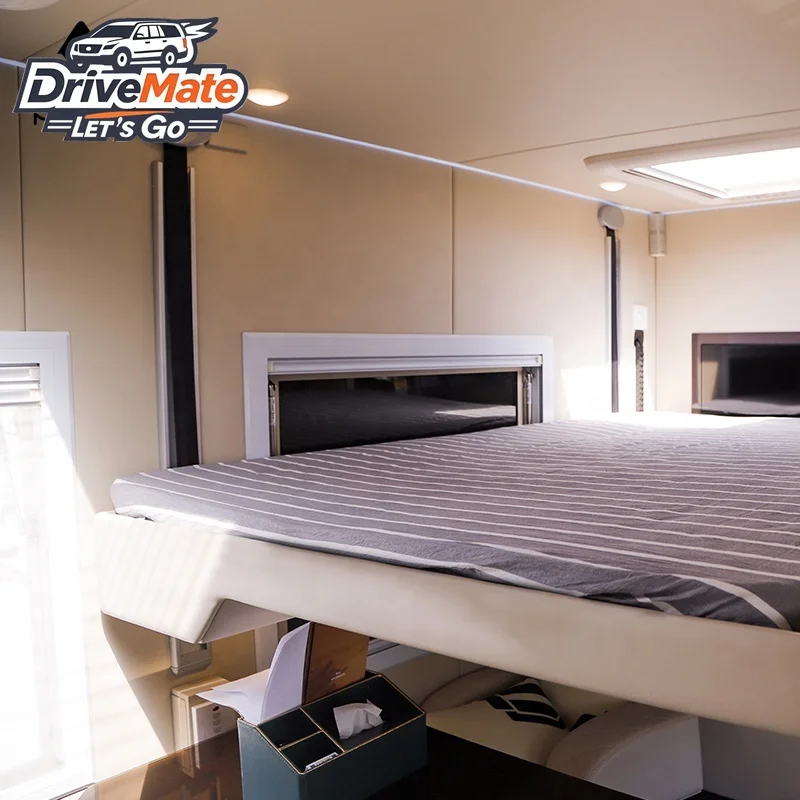 New Custom-Made 12V 24V ，110V Motorhome Part Camper Van Conversion Kits Aluminum Bed Lift