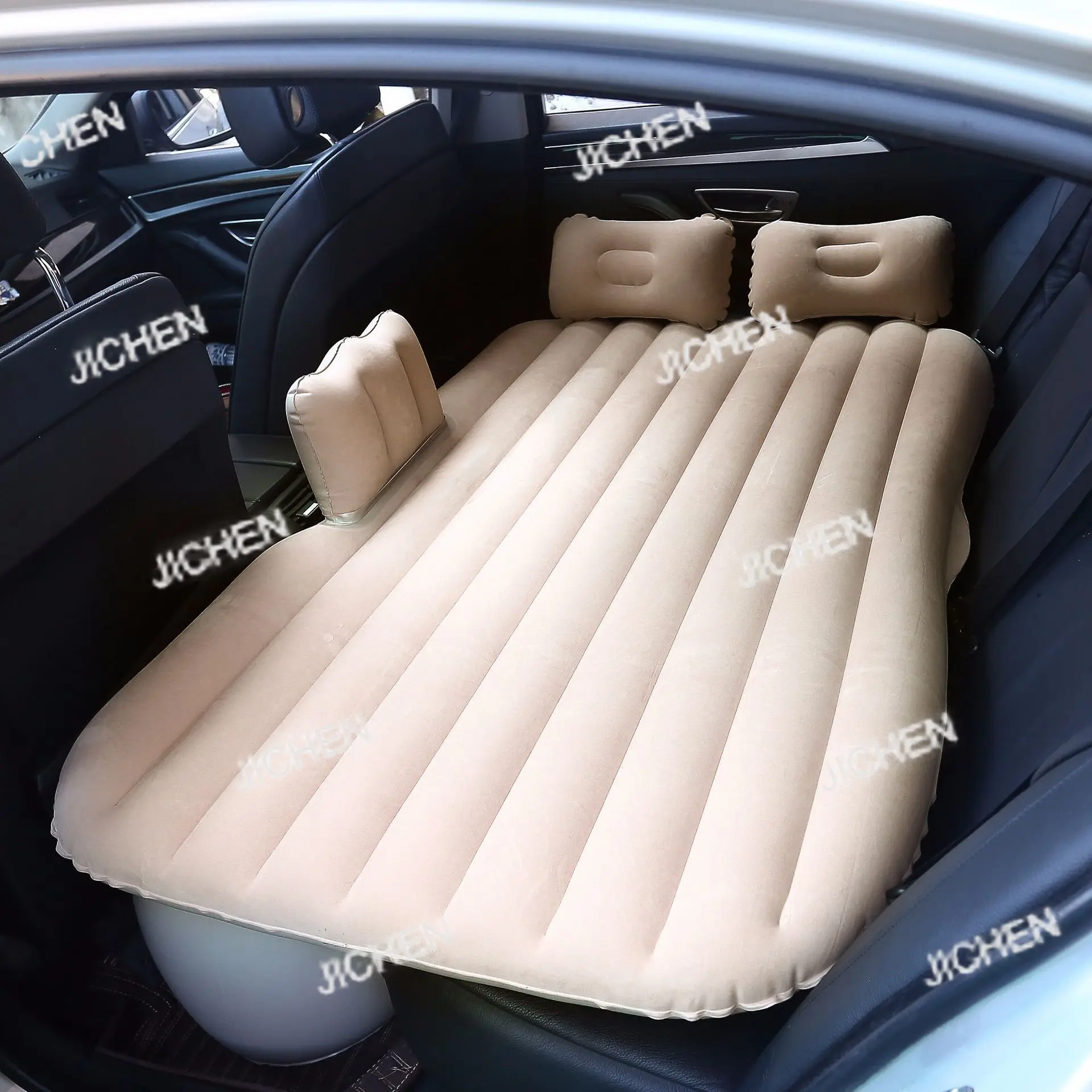 

Suitable for Car Inflatable Beds, Outdoor Inflatable Cushions, Travel PVC Flocking Air Cushions, Car Supplies Inflatable Beds