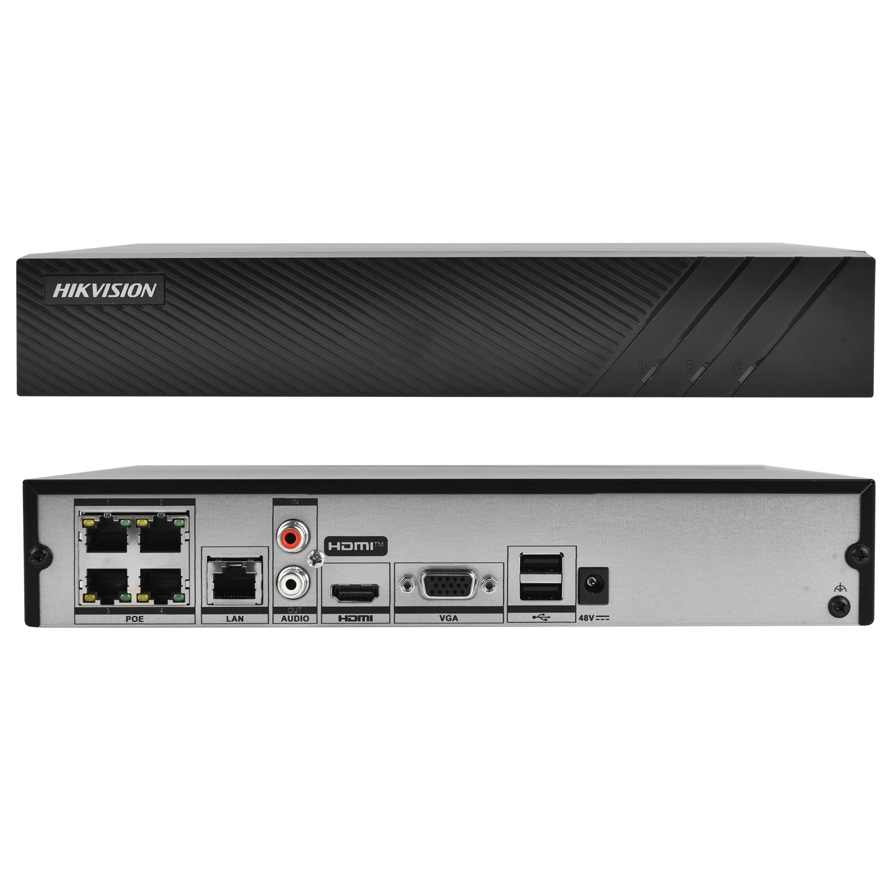 Hikvision DS-7604NI-Q1/4P DS-7608NI-Q1/8P 4K 4/8 CH 4/8 PoE NVR 8MP H.265+ MD2.0 Sicherheitsüberwachungs-Netzwerk-Videorecorder – Detail 1