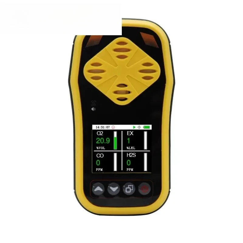 China Portable Multi 4 In 1 Gas Detector Wireless O2 Ch4 Co H2s 4 Gas Sensor Detector