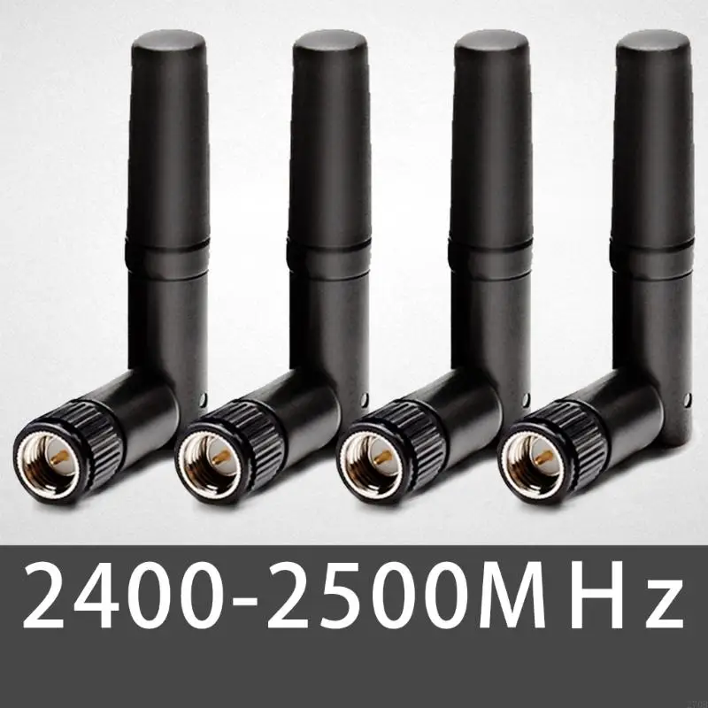 2.4Ghz Folding Antennae With SMA Male Connector High Gained For Reliabled Bluetooth-compatible And Wireless Use