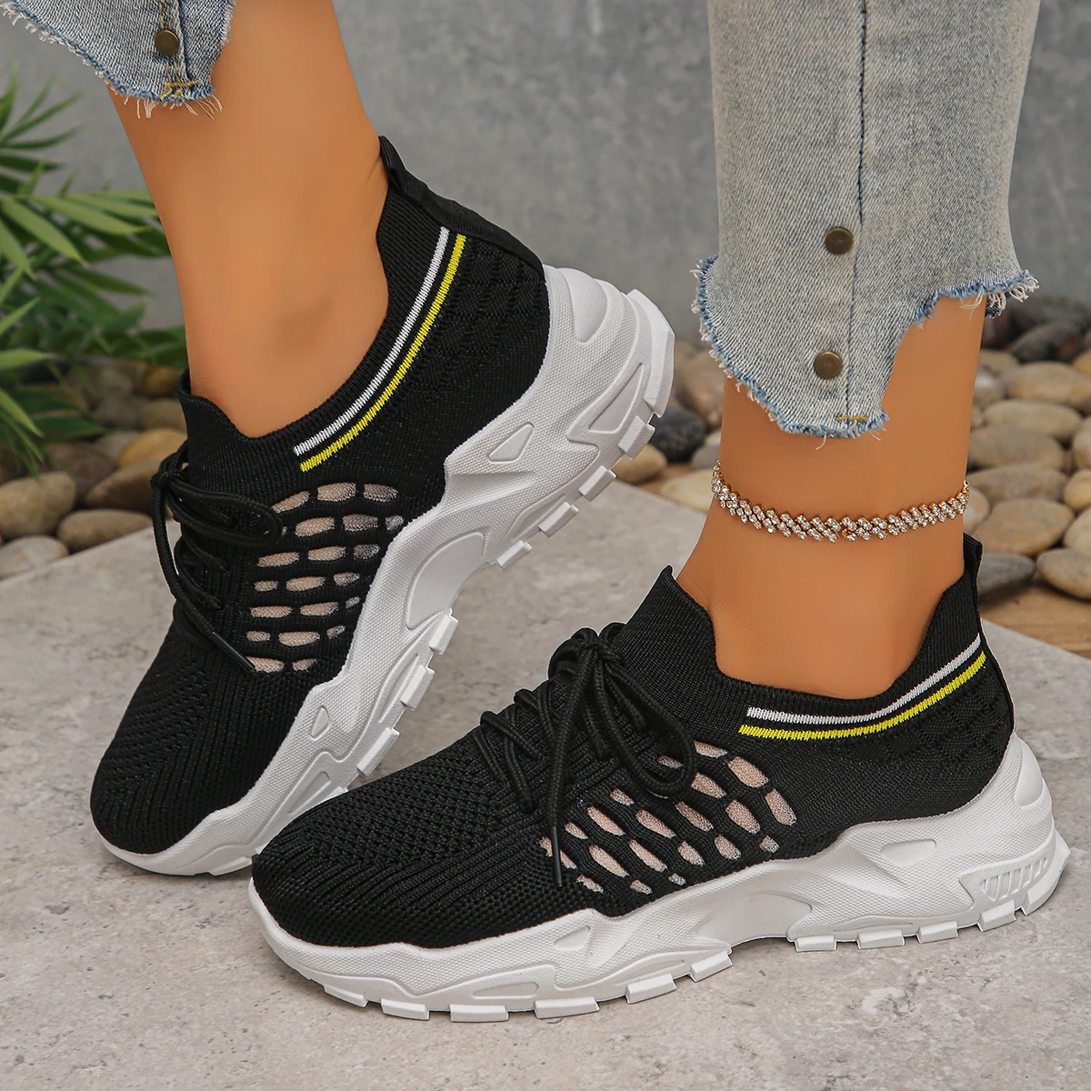 Frauen Mesh Schuhe Mode Lässig – Outdoor Sports Leisure Bewertung und Preis