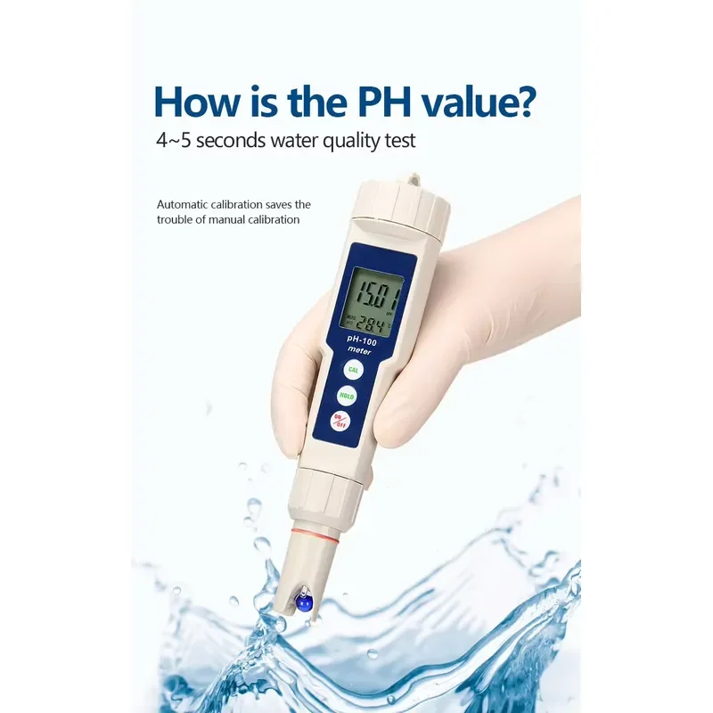 HAIJU LAB Portable PH Meters Self-Calibrating Water Test Equipment Customizable OEM Support Price
