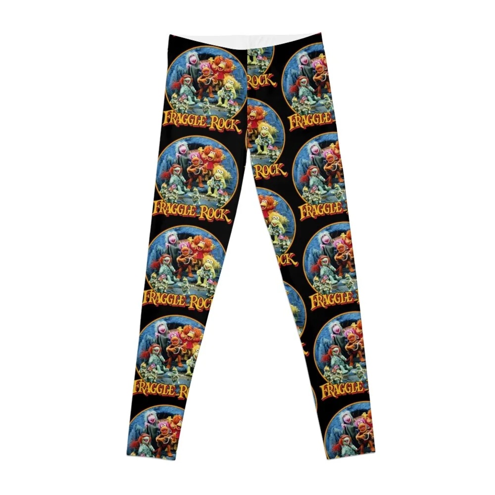 Fraggle Rock Leggings Women sportwear sporty woman push up Sports pants woman Womens Leggings