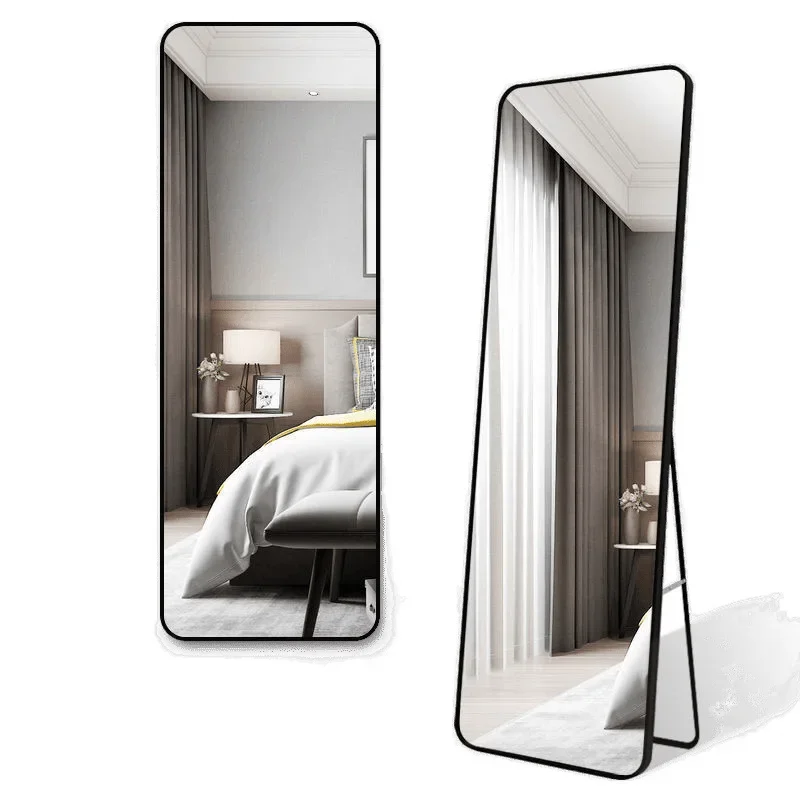 

Full body floor mirror Internet celebrity simple girl rounded corner horizontal clothing student dormitory clothing