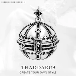 Pendant Kingdom Of Dreams Orb Brand Jewelry Europe Accessories 925 Sterling Silver Rebel Vintage Gift For Women & Men