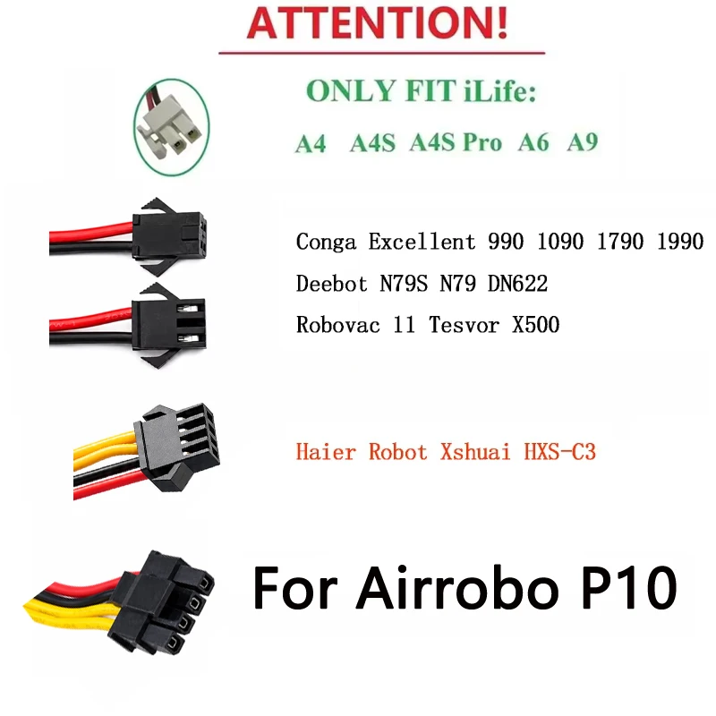 Akumulator litowy 14,4V/14,8V 2600mAh kompatybilny z robotami odkurzającymi, robotami sprzątającymi, 100% wysoka jakość, rzeczywista pojemność. — zdjęcie produktu 6