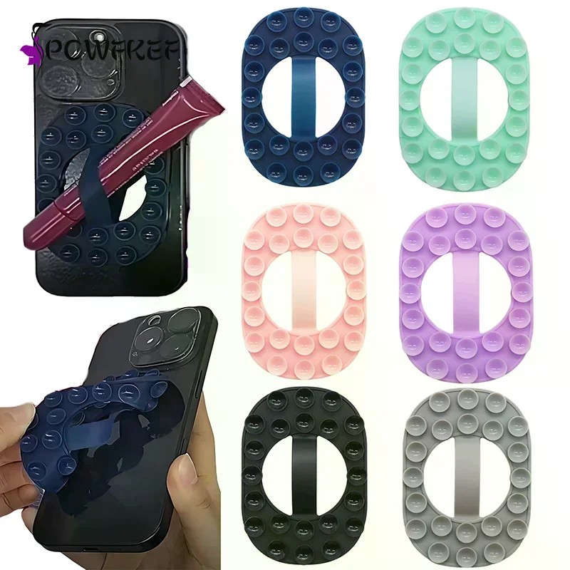 

Двусторонняя силиконовая накладка для крепления мобильного телефона на присоске, клейкая силиконовая резиновая присоска для фиксированной накладки