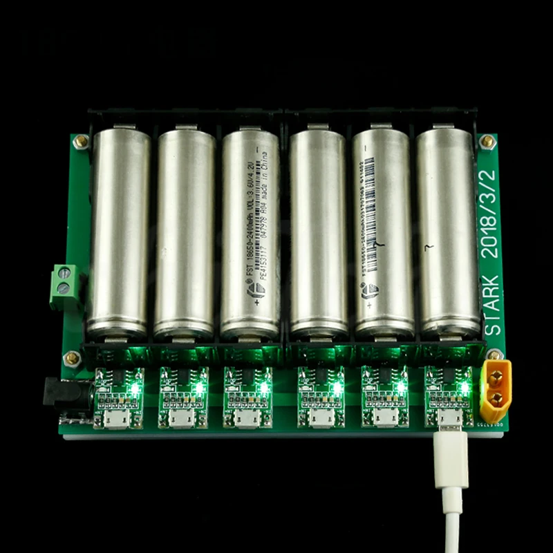 

Multi-Interface Input 18650 Rechargeable Lithium Battery Charger Module Fast Charge YP4056 Charging Chip USB