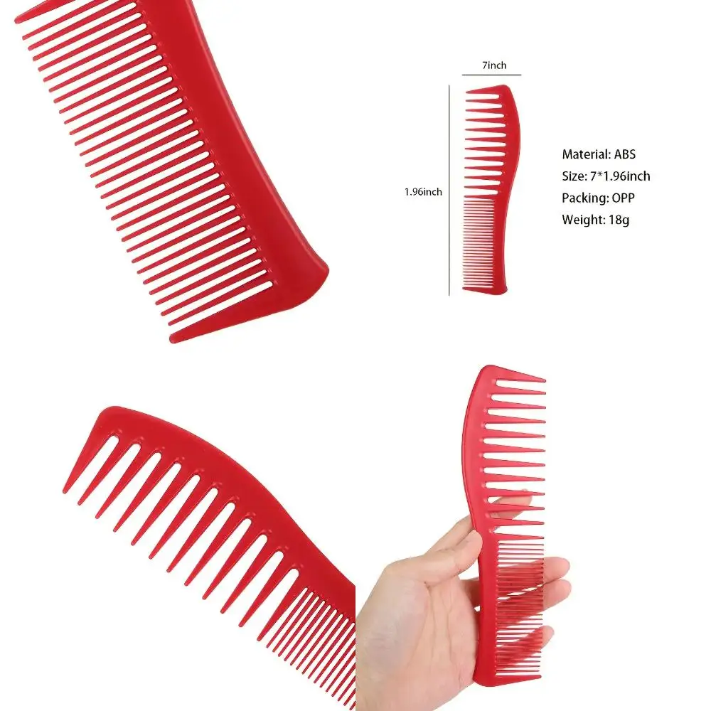 Women/Men's Oil Head Comb Anti Static Wide Teeth Combs Professional Hair Styling Tool