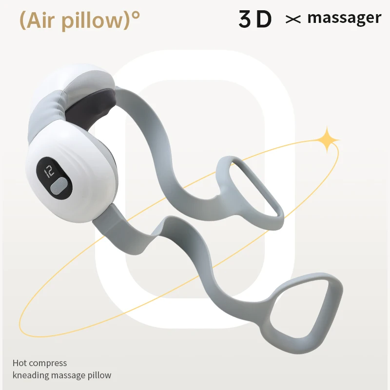 Vendita calda Tendenza Impastare Prodotti per il massaggio Massaggio riscaldante Shiatsu Rilassarsi Facile da usare Sollievo dal dolore Shiatsu Massaggiatore per collo e schiena