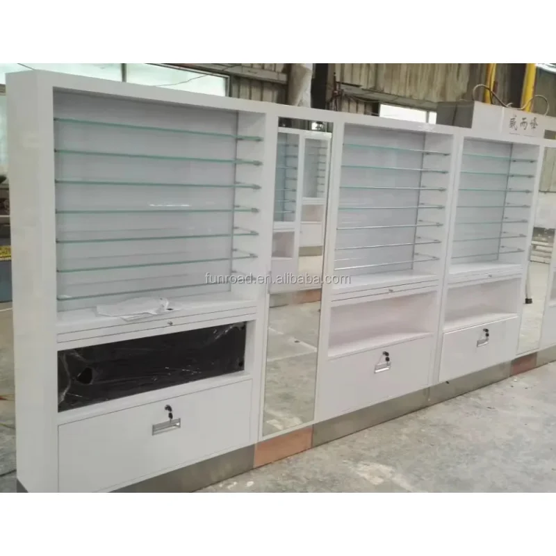 custom.Floor Standing Locking Sunglass Display Rack Led Wall Mounted Eyewear Furniture Optical Eyeglass Display Cabinet