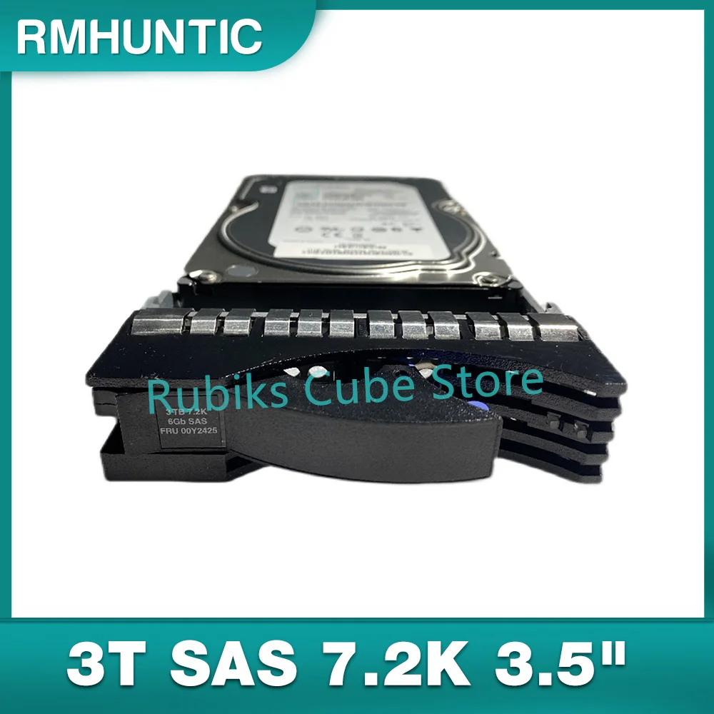 

For IBM Hard Disk 00Y2425 00Y2473 V3500 V3700 3T SAS 7.2K 3.5"