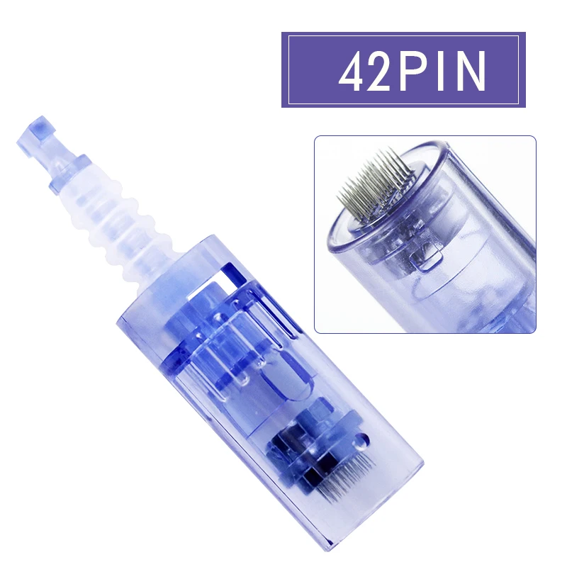 Dr.Pen A6 Bajonett-Mikronadelkartusche Ersatzspitzen 9Pin 12Pin 24Pin 36Pin 42Pin Runde Nano 3D 5D Nadeln für Derma Pen – Detail 13