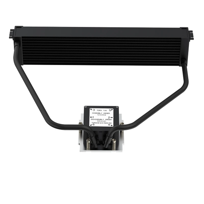Liquid CPU Cooler for SP5 2U Server Computer Case Water Cooler TDP 600W Copper & Aluminum 12V DC 4-Pin