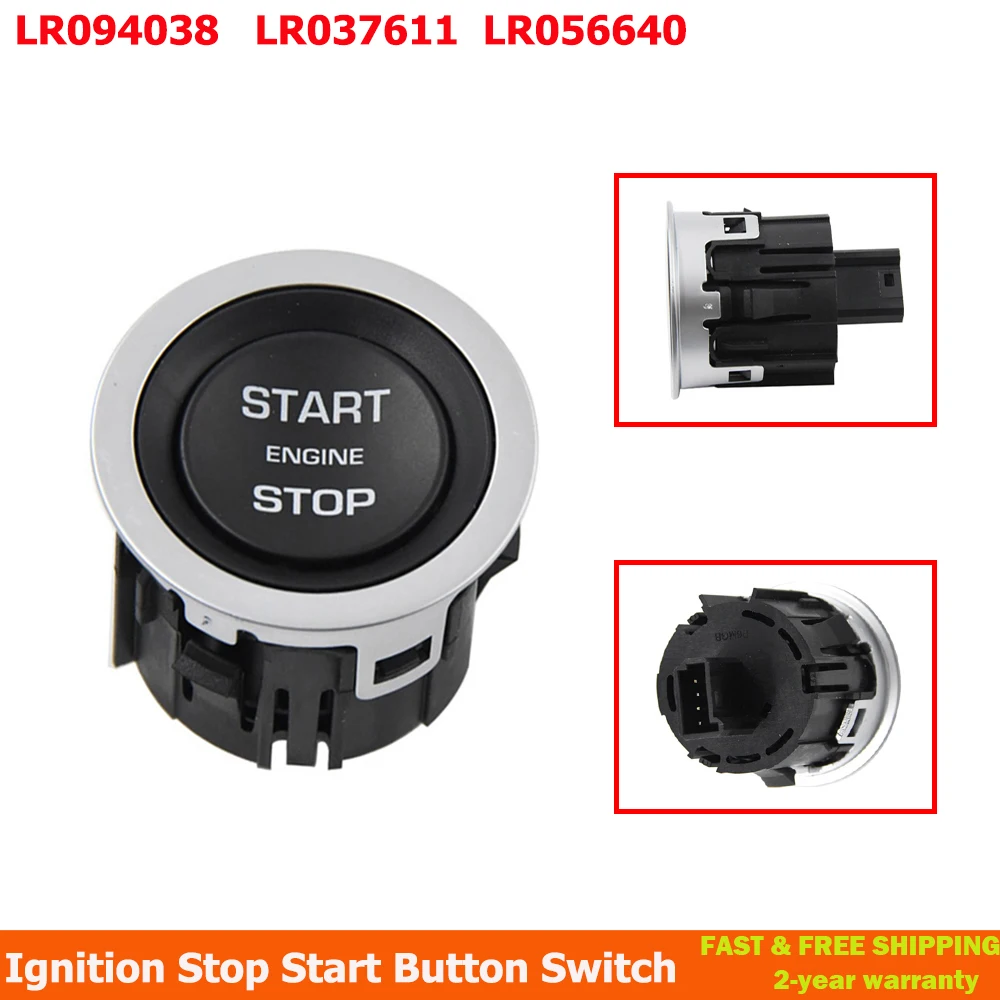 LR094038 Ignition Stop Start Button Switch For Land Rover Range Rover Sport Evoque Discovery Sport LR037611 LR056640 LR068334