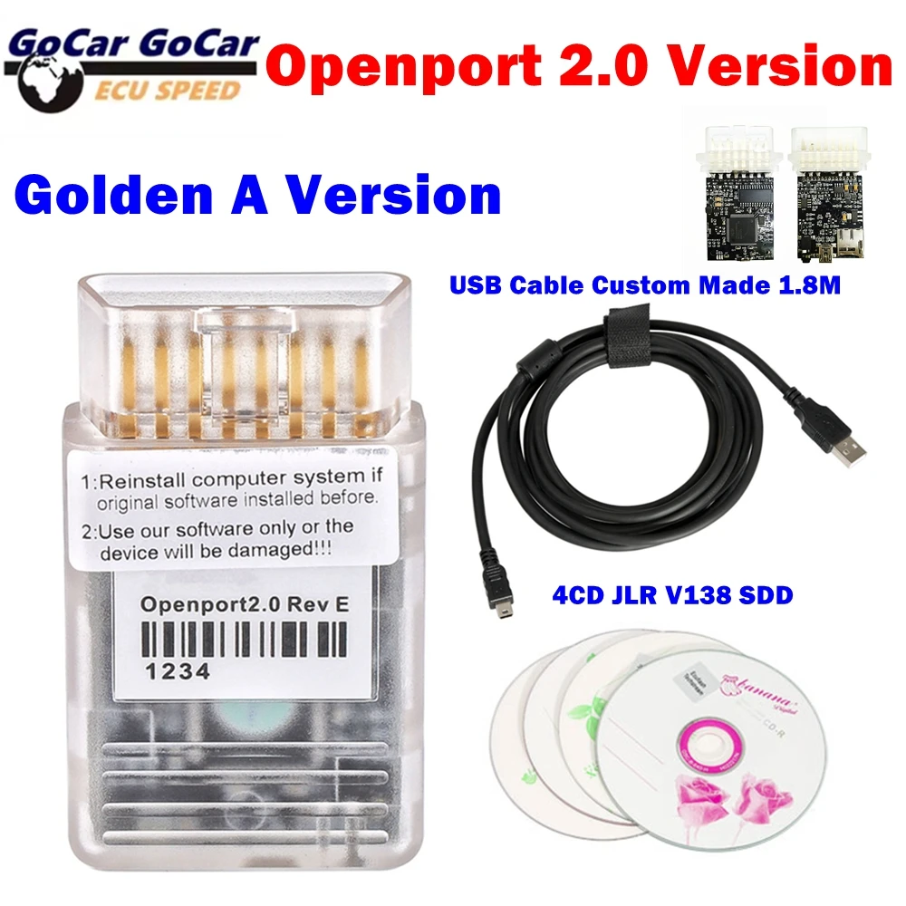 2026 OpenPort 2.0 ECU FLASH Chip Tuning open port 2.0 For Toyota Scanner J2534 Code Scanner OBD OBD2 Car Diagnostic Auto Tool