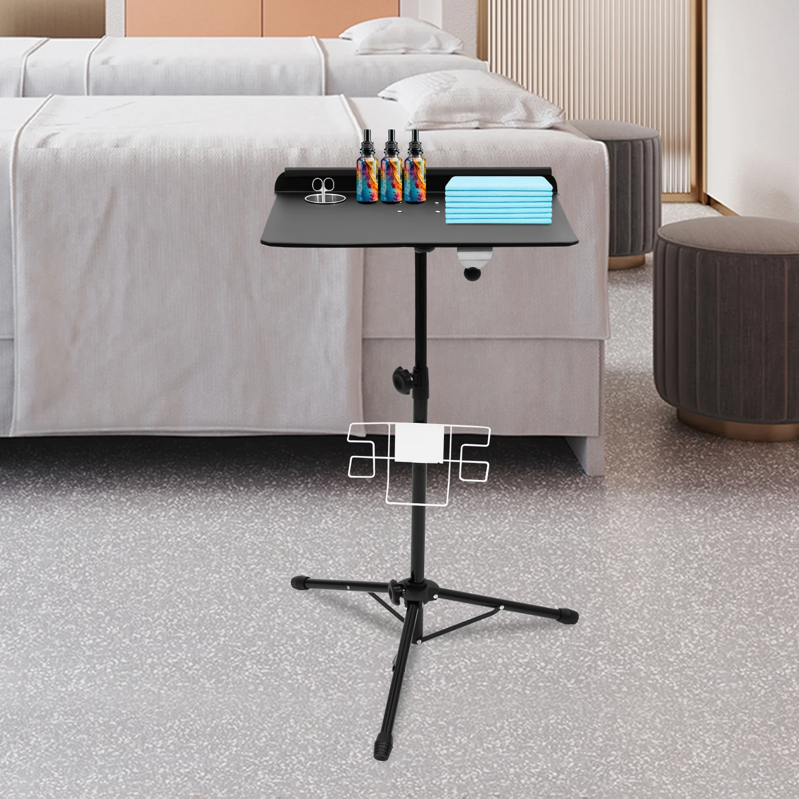 Adjustable Mobile Coffee Table Metal Tattoos Work Station Mini Table Tattoo Stand Modern Minimalism Office  Furniture