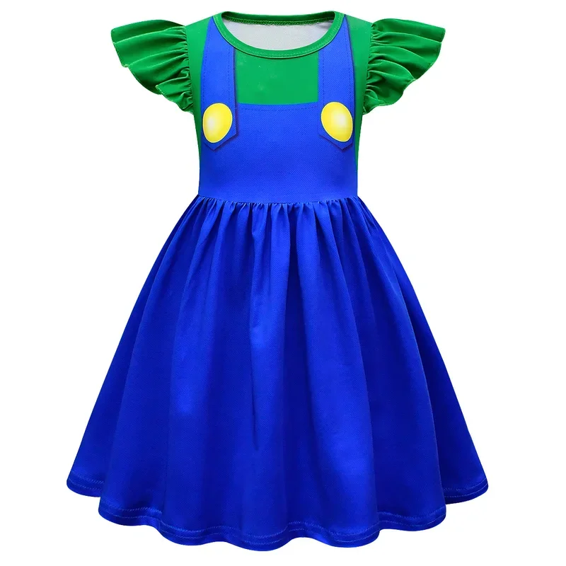 Новинка 2023, карнавальные костюмы для косплея для девочек, Яркие Рождественские костюмы супербрата, костюмы на Хэллоуин