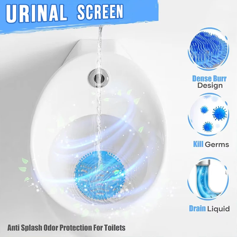 12 قطعة كل حزمة موجة مبولة شاشة الحصير مزيل الروائح الكريهة المضادة للرذاذ العطر للمرحاض الحمام إيفا مبولة الكعك 6 ألوان عينات