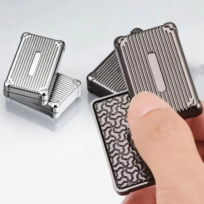 Metal Magnetic Push-Pull EDC Slider Stress Relief Slider Everyday Portable Fidget Slider Toy Anti-Anxiety Fidget Toy Gifts