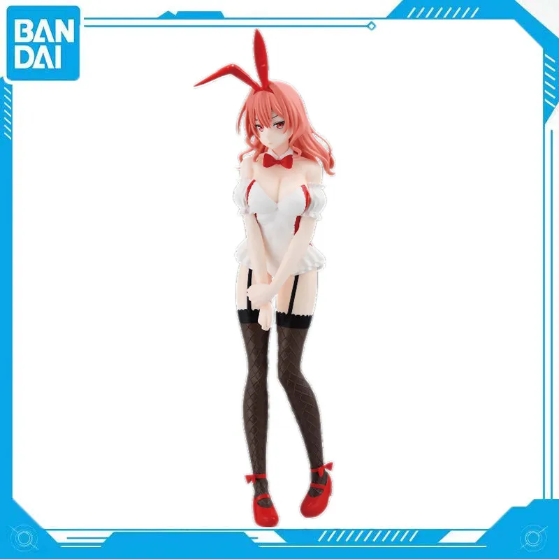 

22cm Figure Model Bandai Anime Amagami Yuna Bunny Dress Up PVC Girl Character Ornaments Decoration Statue Toys Gifts Collection
