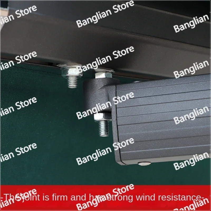 Sunshade Folding Retractable Folding Tent Outdoor Electric Retractable Canopy Hand-Cranked Balcony Courtyard Door Umbrella