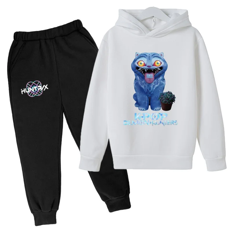 

K-PopBoys and girls can wear printed casual sweatshirts for children's new sweater setKPop