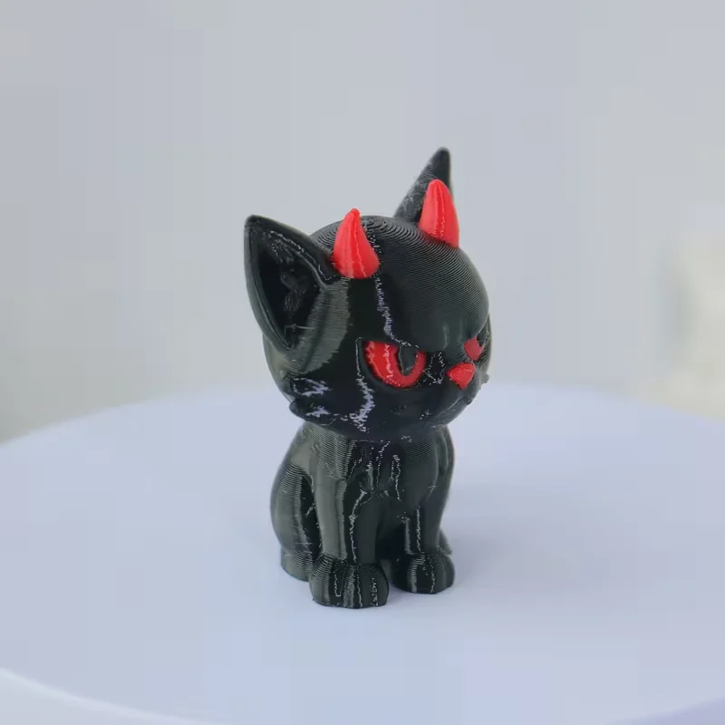 Eine dekorative Statue eines Dämons, ideal als Geschenk für die Dekoration zu Hause oder im Büro sowie für Halloween und Ostern. – Detail 4