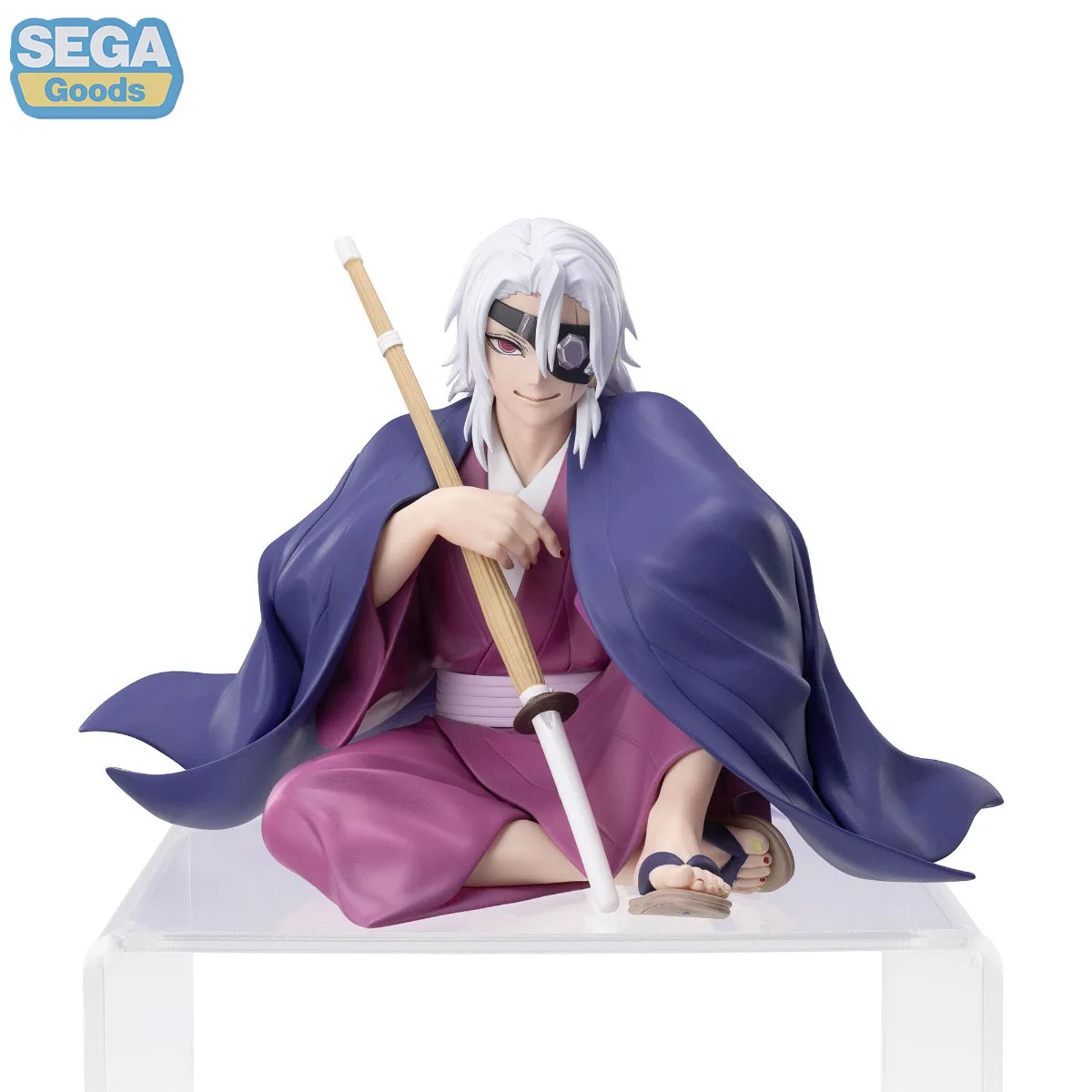 In Stock Original SEGA  Premium Chokonose Figure Kimetsu No Yaiba - Uzui Tengen Anime Action Figures Model Collectio Toy